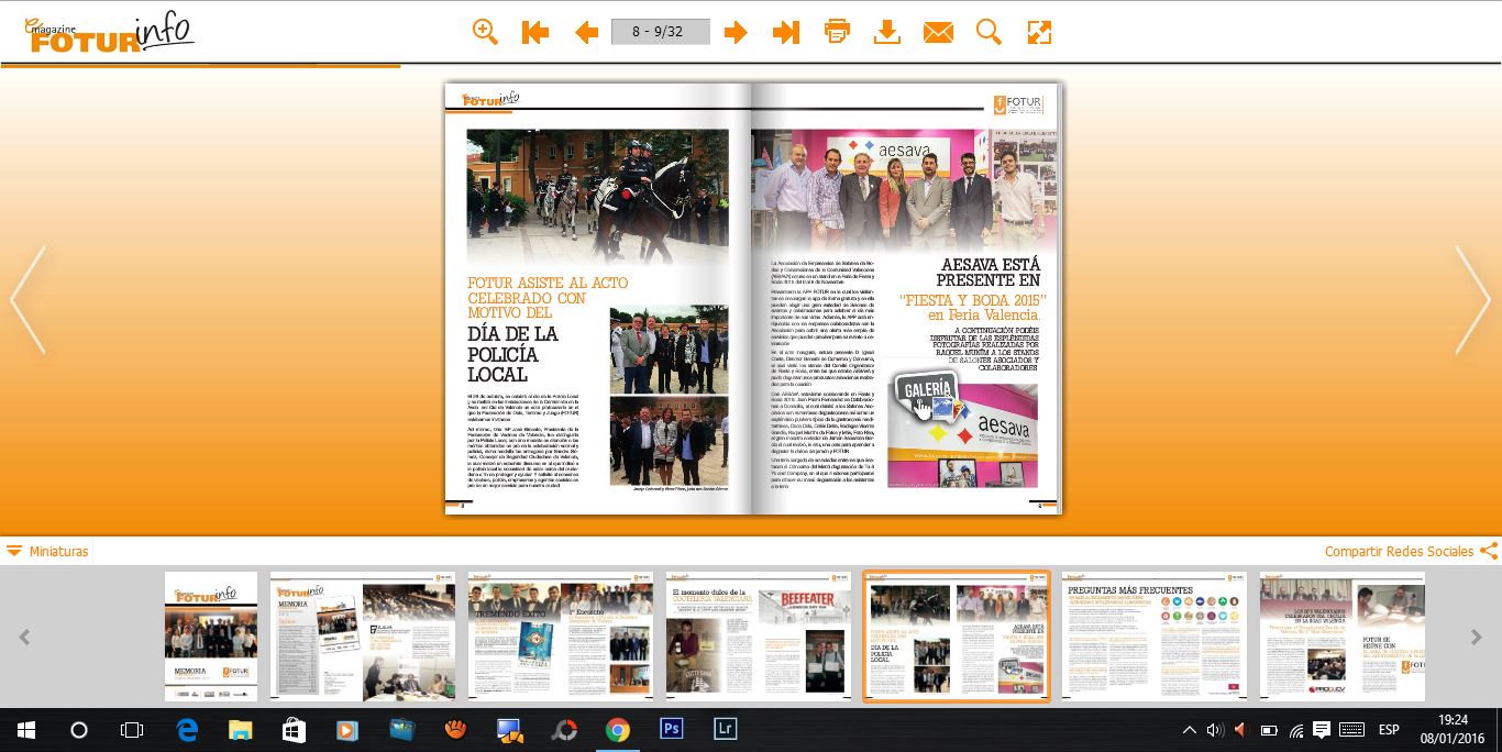 Salimos en el boletin oficial de FOTUR